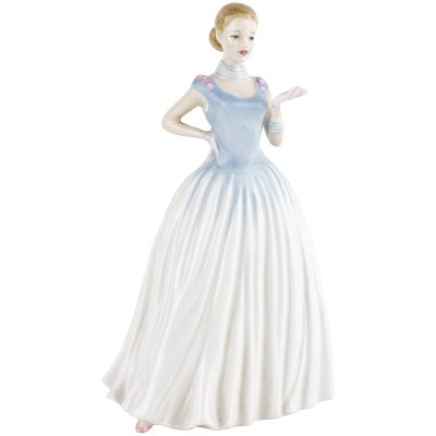 Статуэтка "С днем рождения". Высота 20 см, костяной фарфор Royal Doulton, Великобритания, винтаж, 2002 г. Статуэтка "С днем рождения". Высота 20 см, костяной фарфор Royal Doulton, Великобритания, винтаж, 2002 г.