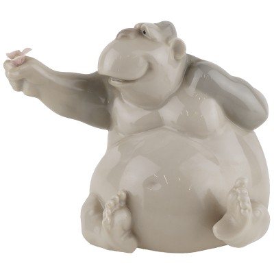Статуэтка винтажная "Влюбленная обезьянка". Фарфор Nao для Lladro. Высота 10 см., Испания, 1998 год (нюанс) Статуэтка винтажная "Влюбленная обезьянка". Фарфор Nao для Lladro. Высота 10 см., Испания, 1998 год (нюанс)