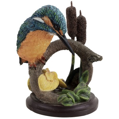 Статуэтка винтажная "Зимородок". Высота 11 см. Композит, Eaglemoss, Англия, 2002 Статуэтка винтажная "Зимородок". Высота 11 см. Композит, Eaglemoss, Англия, 2002