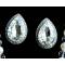 Комплект "Венский вальс" от Arrina, ожерелье и серьги, крупные австрийские кристаллы, стразы, искусственный жемчуг. Гонконг, 2010. вид 3