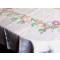 Скатерть, ирланский лен, дамаск, ручная окраска узора. 175 х 131 см. Ирландия, "Shamrock", 1950-е годы. вид 3