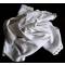 Чайная скатерть, лен, вышивка, кружево. Ручная работа. 120 х 120 см. Бельгия, 1950-е годы. вид 7