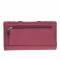 Женский кошелек-портмоне от GUESS, из коллекции Belicia SLG, лакированная и матовая кожа, цвет темный рубин.  США. вид 2