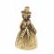 Колокольчик миниатюрный "Дама в валлийском костюме". Латунь, Великобритания, первая половина ХХ века. вид 3