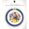 Декоративная тарелка "Альпийская слава". Фарфор, деколь с подрисовкой, золочение. Royal Chelsea, Великобритания, 1991 год. вид 4