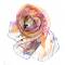 Kenzo Шарф женкий. Цвет: многоцветный. Шелк 100%, 170 Х 65 см. Kenzo, Италия. вид 3