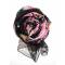 Kenzo Шарф женкий. Цвет: черный с розами. Шелк 100%, 170 Х 65 см. Kenzo, Италия. вид 3