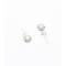 Комплект "Серебряные жемчужины": ожерелье, браслет, серьги-пусеты. Металл, серебрение. Гонконг, 2005. вид 4