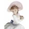 Статуэтка фарфоровая "Песня соловья", винтаж, высота 20,5 см, Nao для Lladro, Испания, 1999 год. вид 2