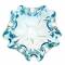 Murano. Конфетница "Голубая волна". Муранское стекло, ручная работа. Murano, Италия (Венеция), 1970-е гг. вид 2