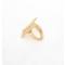 Комплект "Золотая сетка": браслет, ожерелье, серьги, кольцо. Металл, золочение 18 К золотом. Гонконг, 2005. вид 4