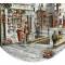 Колин Уорден "Аптека", декоративная тарелка. Фарфор, деколь. Royal Doulton, Великобритания, 1990 год. вид 2