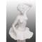 Статуэтка "Балерина в образе", для украшения интерьера. Литьевой мрамор, ручная работа.  Высота 34 см. Pelekis, Греция, 2012 год. вид 2