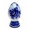 Яйцо пасхальное. Фаянс, роспись. Гжель, Россия, 2000-е г.. вид 2