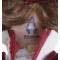 Кукла коллекционная "Мальчик" на подставке. Фарфор, ткани, мягконабивной наполнитель, ручная работа. Alberon, Великобритания, 1980-е гг.. вид 5