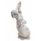 Статуэтка - шкатулка для мелочей "Девушка на волне". Литьевой мрамор, ручная работа.  Высота 32 см. Pelekis, Греция, 2012 год. вид 3