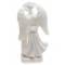 Статуэтка "Ангел хранитель для девочки", для украшения интерьера. Литьевой мрамор, ручная работа. Высота 15 см. Maska Statues, Греция, 2012 год. вид 4