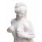 Статуэтка "Игривая дева", для украшения интерьера. Литьевой мрамор, ручная работа.  Высота 36 см. Pelekis, Греция, 2012 год. вид 3