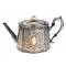 Чайный набор из 3-х предметов. Металл, гравировка, серебрение. Browett Ashberry, Великобритания, конец ХIХ века. вид 2