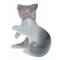 Lladro. Статуэтка "Кошка с мышкой". Фарфор, ручная роспись, глазуровка. Высота 8 см. Lladro, Испания (Валенсия), 1984 год. вид 3