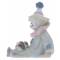 Lladro. Статуэтка "Клоун с щенком". Фарфор, ручная роспись. Высота 12 см. Lladro, Испания (Валенсия), 1985 год. вид 2