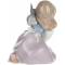 Lladro. Статуэтка "Девочка с кроликом". Фарфор, ручная роспись, глазуровка. Высота 13 см. Nao для Lladro, Испания (Валенсия), 2003 год. вид 3