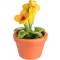 Статуэтка миниатюрная "Цветок в горшке". Керамика, роспись, ручная работа. Высота 4 см. Таиланд. вид 3