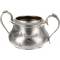 Чайный набор из 3-х предметов. Металл, глубокое серебрение, гравировка. Великобритания, первая половина ХХ века. вид 3