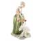 Статуэтка "Птичница", авторская работа. Фарфор, роспись, ручная работа. Высота 23 см. Capodimonte, Италия, 1980-е гг.. вид 2