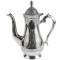 Чайно-кофейный набор из 5 предметов. Металл, глубокое серебрение E.P.N.S, гравировка. Великобритания, первая половина XX века. вид 3