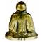 Статуэтка миниатюрная "Будда". Латунь. Высота 5 см. 1930-е гг.. вид 2