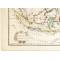 Карта Океании. Гравюра. Франция, 1812 год. вид 2