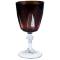 Пара бокалов для вина. Рубиновое стекло. Западная Европа, вторая половина 20 века. вид 2