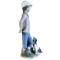 Статуэтка "Мальчик с собакой". Фарфор, ручная роспись. Высота 23 см. Nao для Lladro, Испания (Валенсия), 1983 год. вид 2