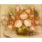 Картина "Розы в вазе" в деревянной раме. Холст, масло. Великобритания, вторая половина 20 века. вид 3