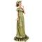 Capodimonte. Статуэтка "Леди в зеленом платье".  Высота 25 см. Фарфор, ручная работа. Италия, 1980-е гг.. вид 2