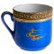 Кофейная чашка "Золотой дракон". Фарфор, роспись. Япония, середина 20 века. вид 2