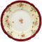 Чашка и десертая тарелка "Летний мотив". Английский фарфор, роспись, конец 19 века (с повреждением). вид 4