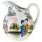 Сервиз чайный "Прогулка по саду" на 6 персон, 24 предмета. Фарфор, литофания. Япония, первая половина 20 века. вид 4