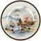 Чайное трио "Пейзаж с лодками". Фарфор, литофания. Япония, вторая половина 20 века. вид 3