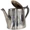 Чайник заварочный. Металл, серебрение, гравировка. Великобритания, начало 20 века. вид 2