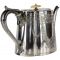 Чайник заварочный. Металл, серебрение, гравировка. Великобритания, начало 20 века. вид 3