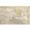 Карта Франконии. Резцовая гравюра. Германия, середина 18 века. вид 2