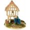 Коллекционный миниатюрный домик "Lilliput lane. Hampton Moat". Высота 6 см. Enesco, Великобритания, 1997 год. вид 2
