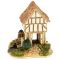 Коллекционный миниатюрный домик "Lilliput lane. Hampton Moat". Высота 6 см. Enesco, Великобритания, 1997 год. вид 4