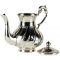 Набор для чая из 3-х предметов: чайник, сахарница и молочник. Металл, серебрение. Великобритания, середина 20 века. вид 3