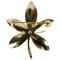 Винтажная брошь "Цветок", Triffari". Ювелирный сплав золотого тона. США, 1950-е гг.. вид 2