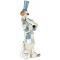 Винтажная статуэтка "Клоун в цилиндре" в стиле Лладро. Высота 31 см. Фарфор. Испания, вторая половина 20 века. вид 2