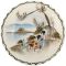 Чайное трио"Гейши у озера". Фарфор, ручная роспись. Япония. вид 1