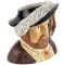 Кружка декоративная "Король Генрих VIII". Royal Worcester. Великобритания. вид 1